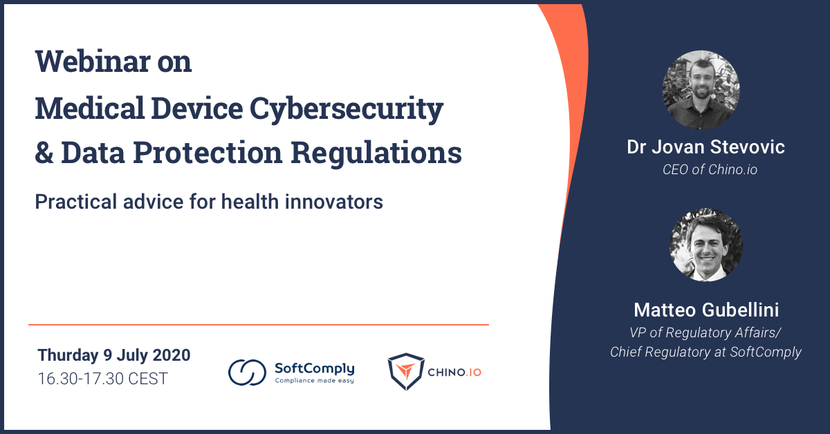 Webinar: Medical Device Cybersecurity & Data Protection Regulations